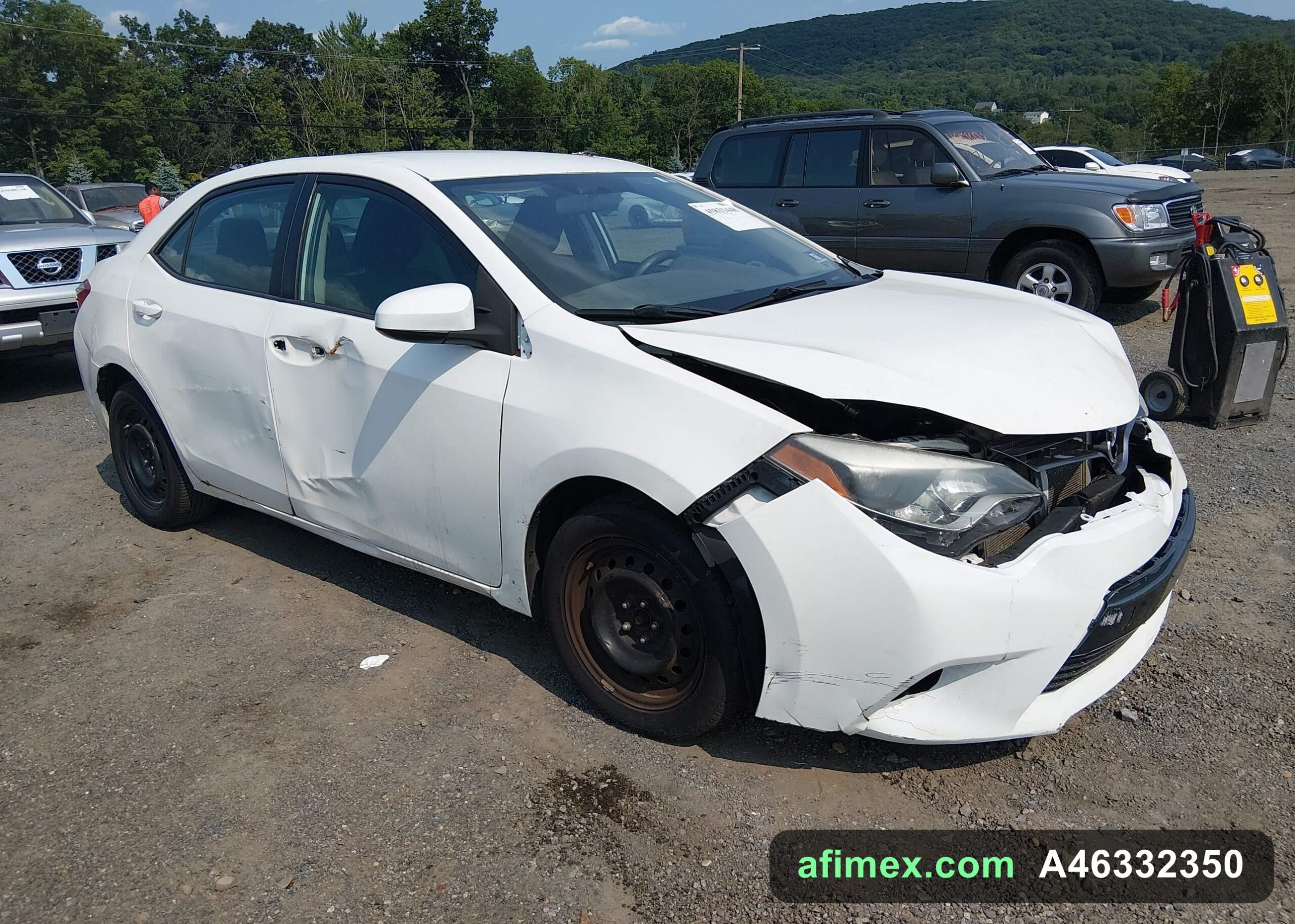 2015 Toyota Corolla for sale, ships from the USA to Mauritania
