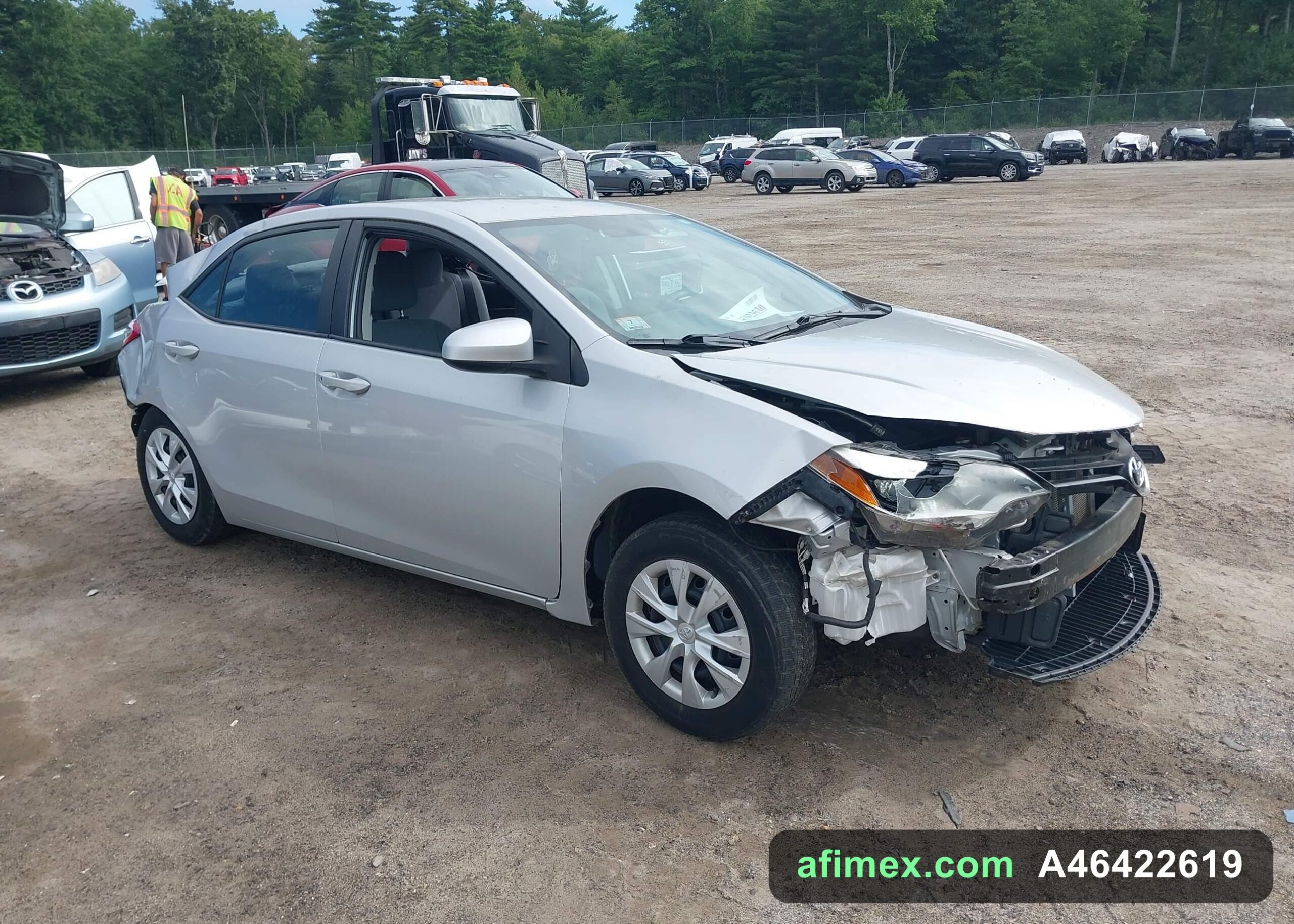 2016 Toyota Corolla for sale, ships from the USA to Mauritania