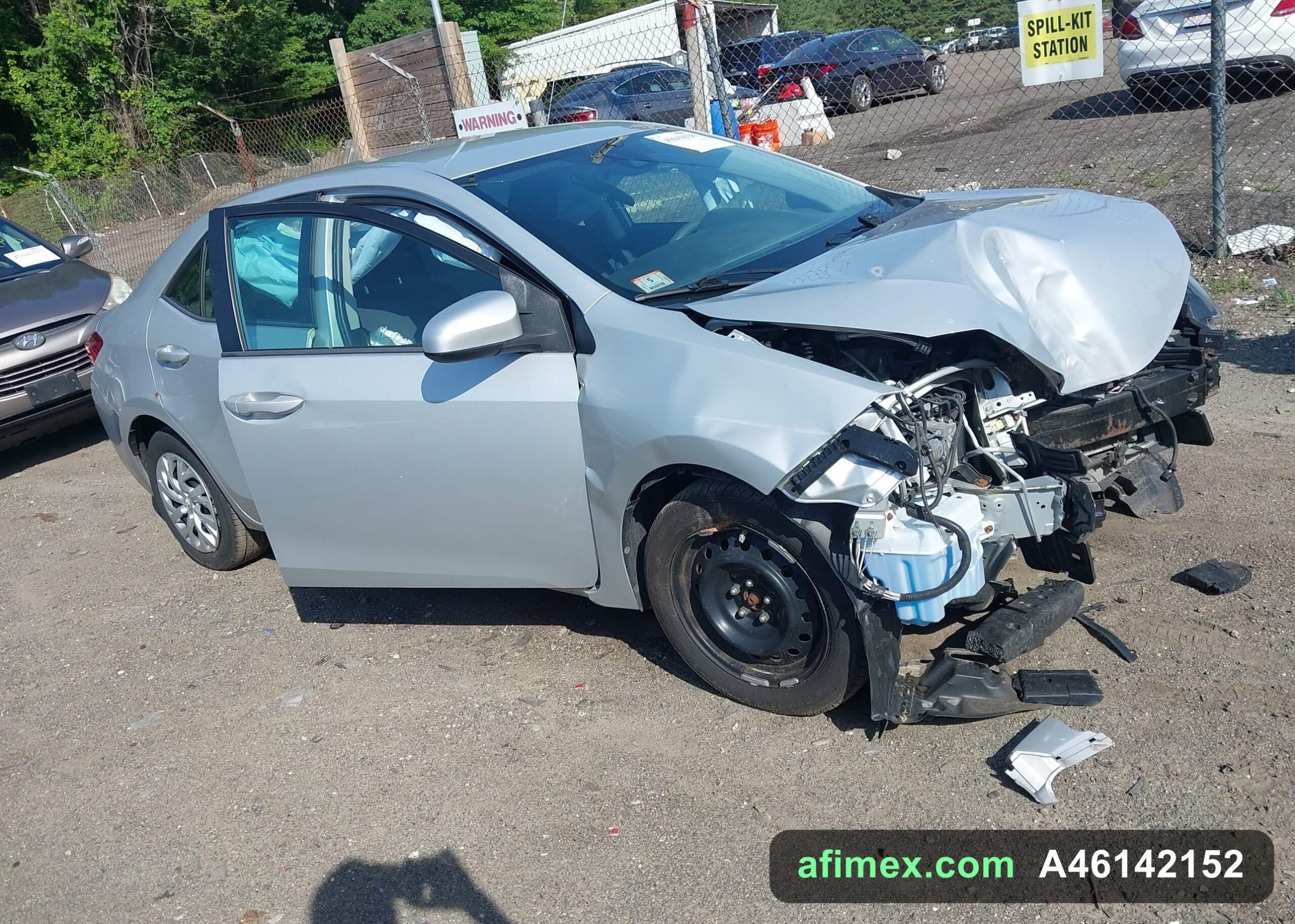2018 Toyota Corolla for sale, ships from the USA to Mauritania