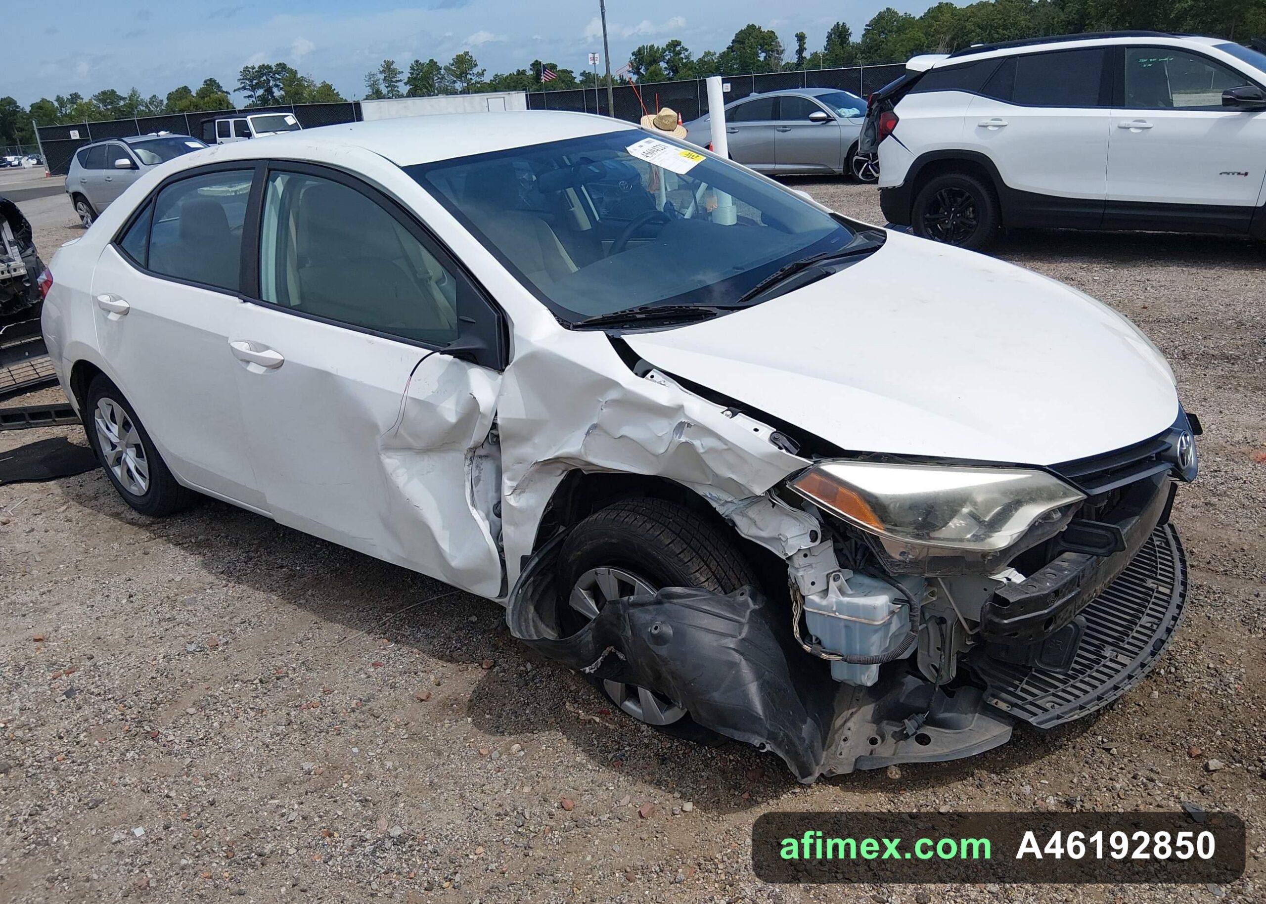 2016 Toyota Corolla for sale, ships from the USA to Mauritania