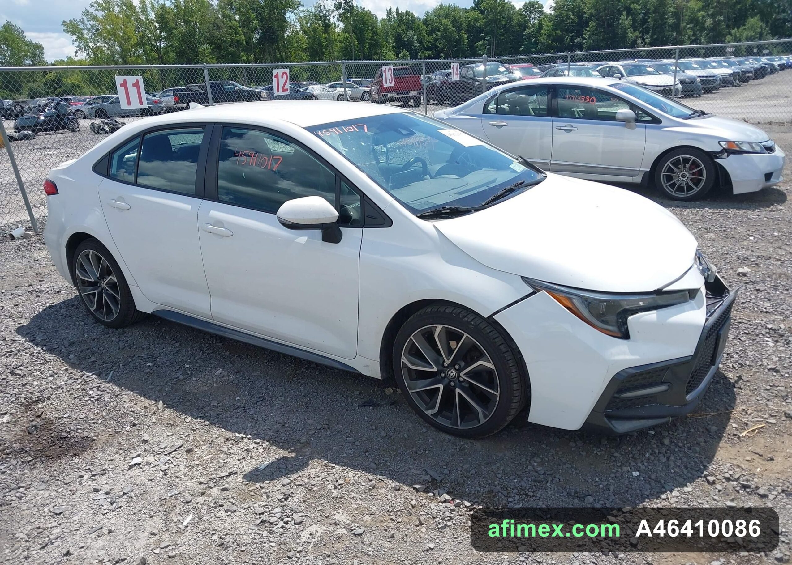 2020 Toyota Corolla for sale, ships from the USA to Mauritania