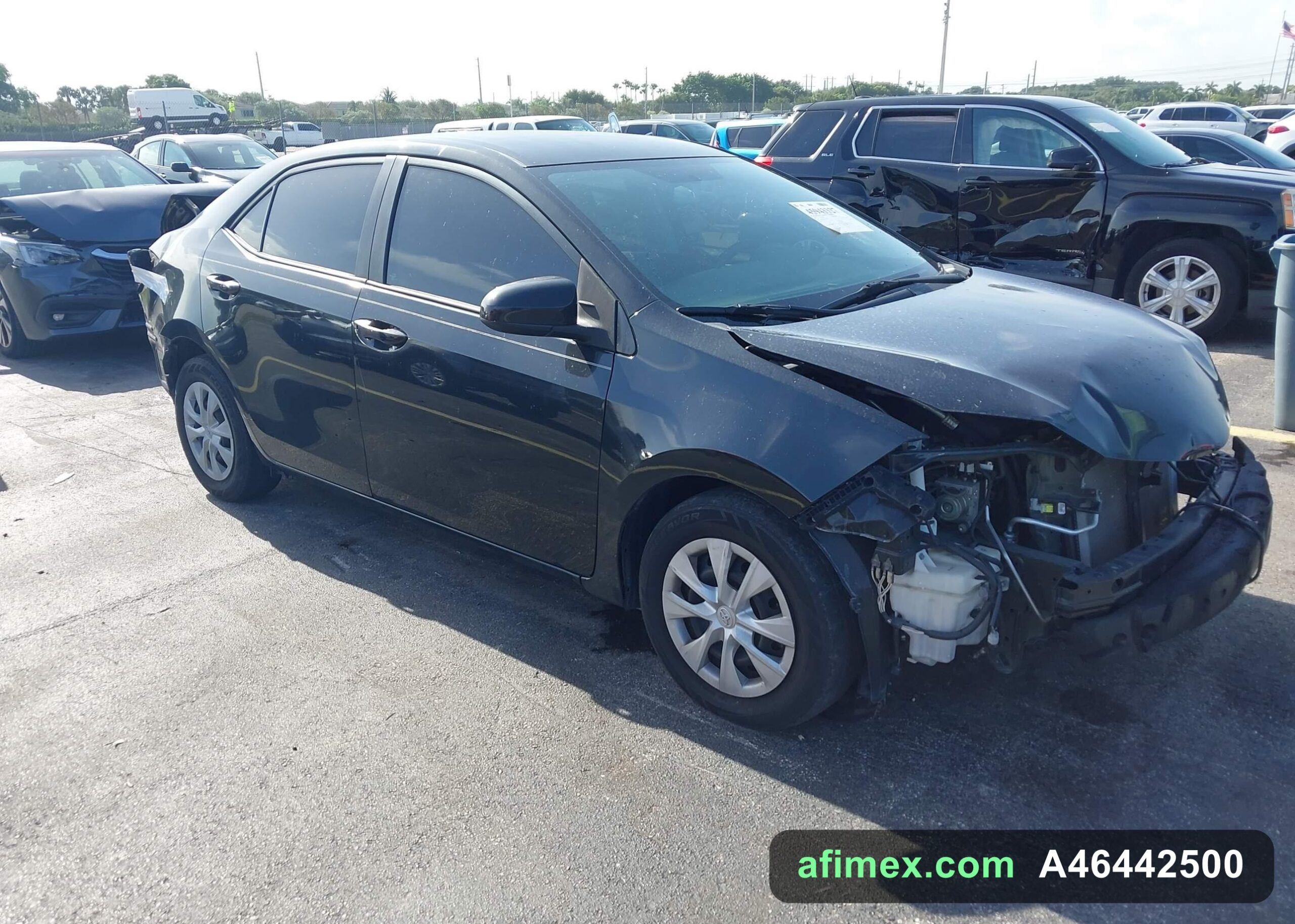 2016 Toyota Corolla for sale, ships from the USA to Mauritania