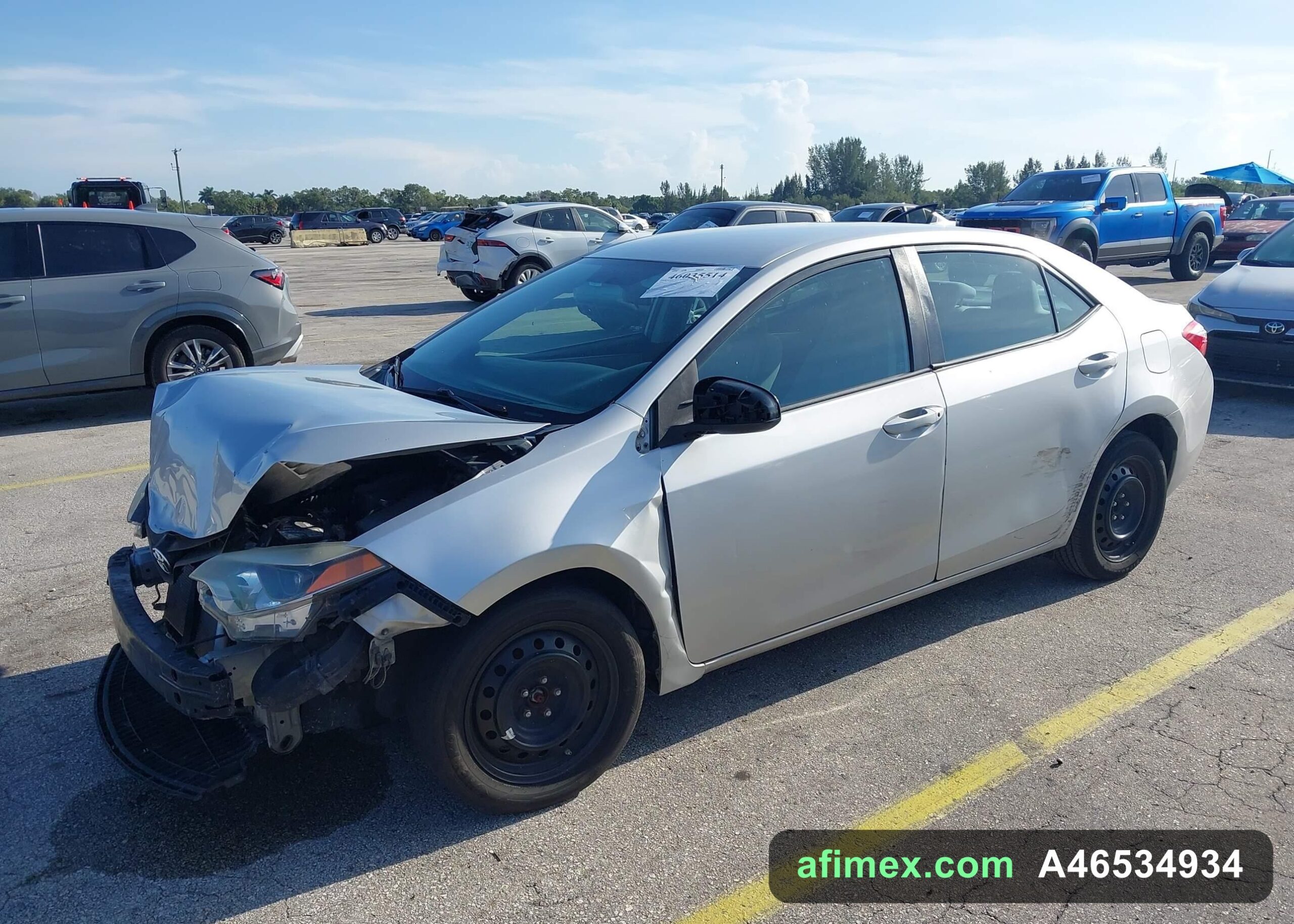 2016 Toyota Corolla for sale in Mauritania - Ref A46534934, photo 2