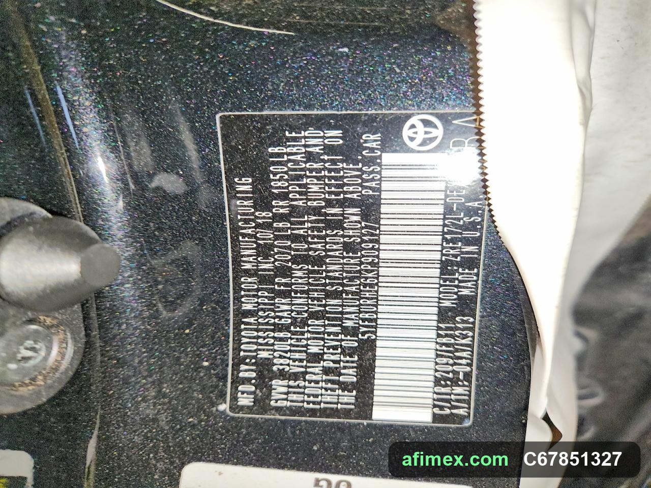 2019 Toyota Corolla for sale in Mauritania - Ref C67851327, photo 12