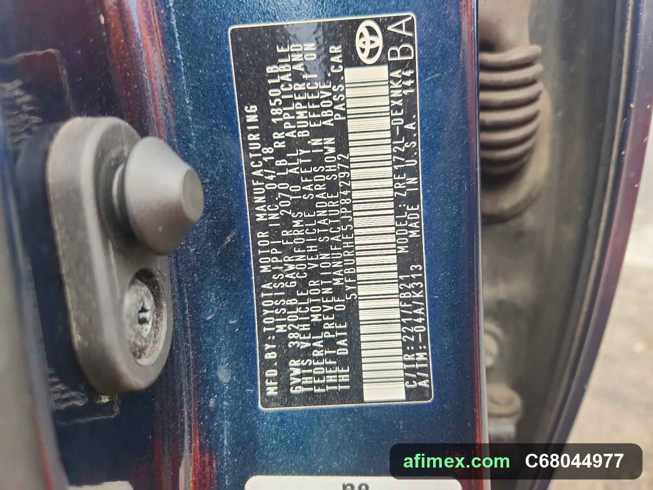2018 Toyota Corolla for sale in Mauritania - Ref C68044977, photo 12