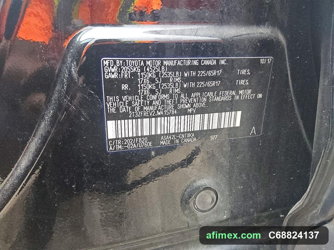 2018 Toyota RAV4 for sale in Mauritania - Ref C68824137, photo 13