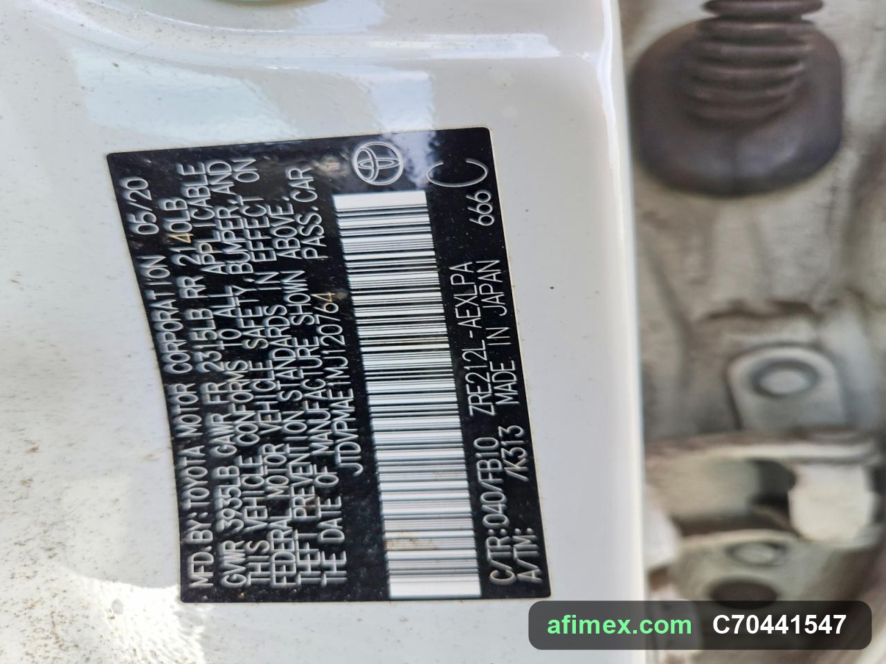 2021 Toyota Corolla for sale in Mauritania - Ref C70441547, photo 12