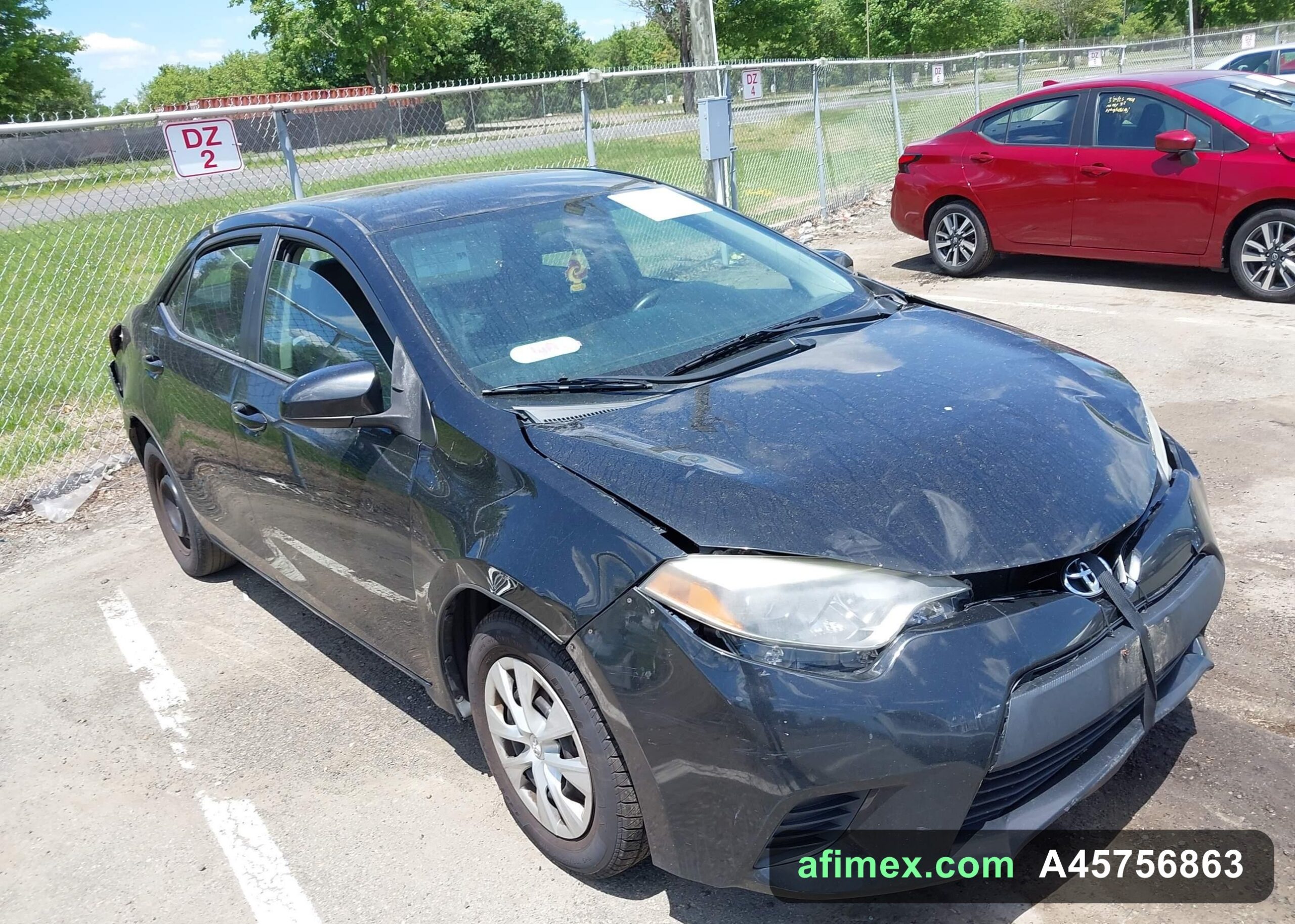 2015 Toyota Corolla for sale, ships from the USA to Mauritania