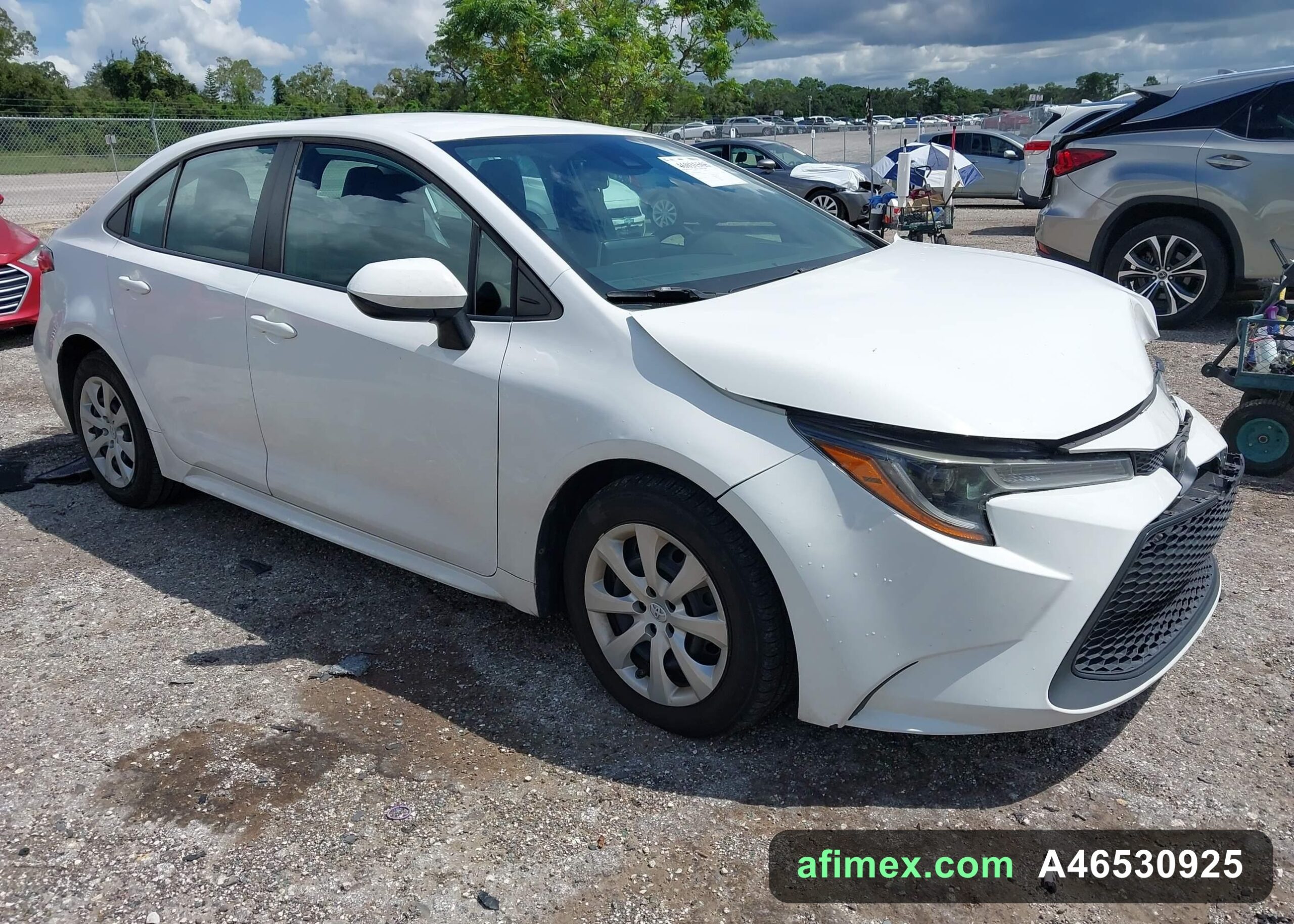 2021 Toyota Corolla for sale, ships from the USA to Mauritania