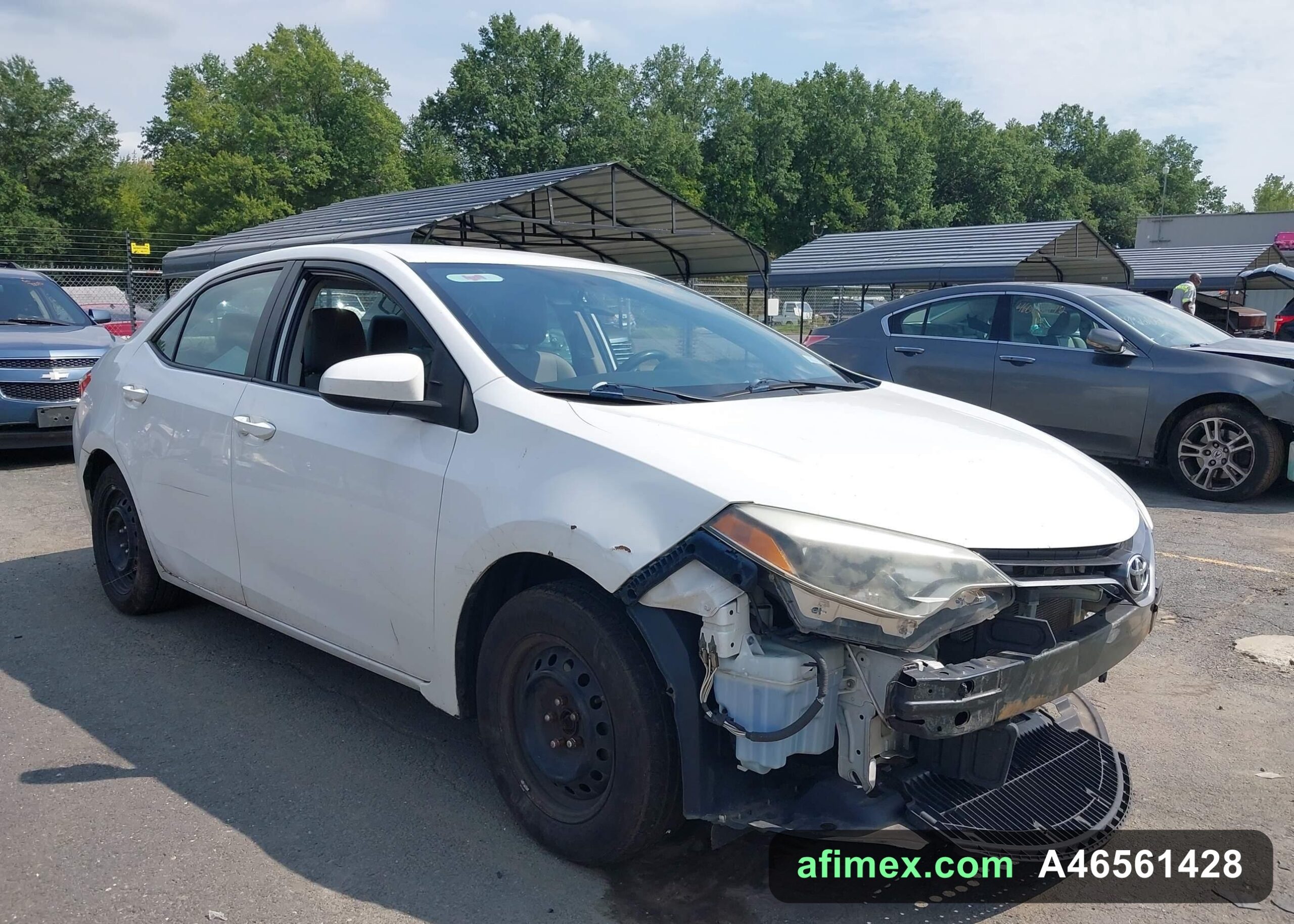 2016 Toyota Corolla for sale, ships from the USA to Mauritania