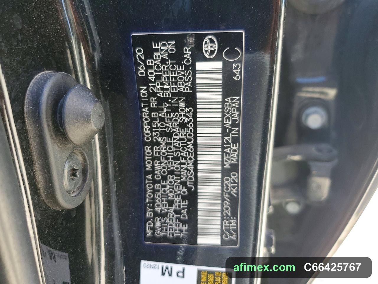 2021 Toyota Corolla for sale in Mauritania - Ref C66425767, photo 12