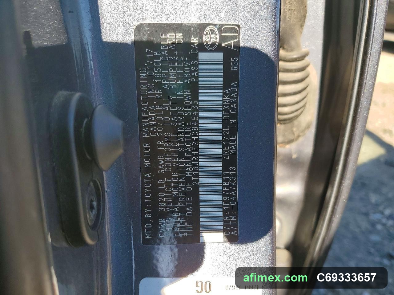 2017 Toyota Corolla for sale in Mauritania - Ref C69333657, photo 12