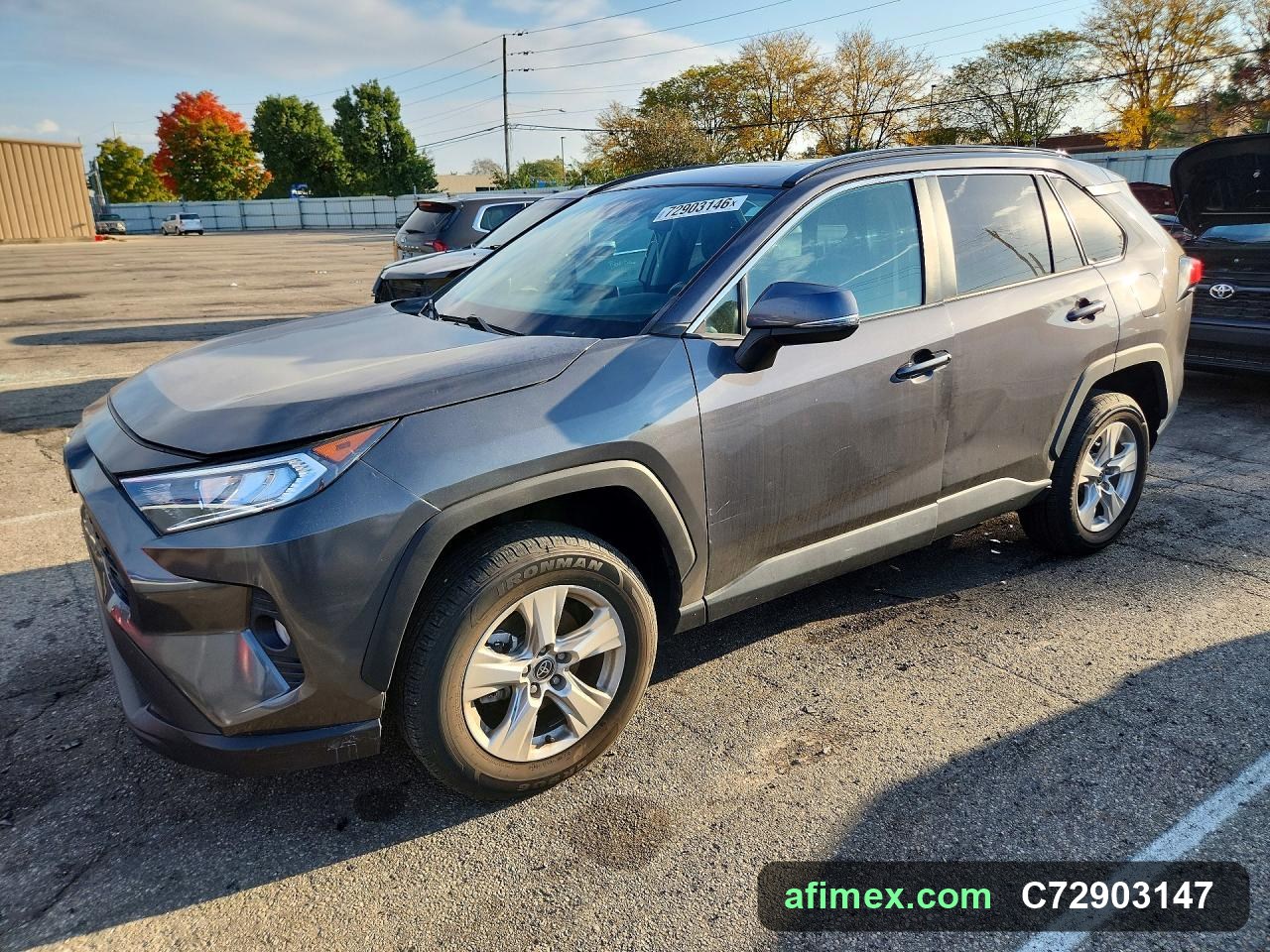 2021 Toyota RAV4 for sale, ships from the USA to Mauritania
